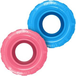 Produktbild von KONG Puppy Tires Kauspielzeug aus Naturkautschuk - 1 Stk.