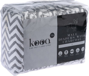 Produktbild von kooa Rüdenwindeln mit Holzkohle