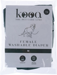 Produktbild von kooa Waschbare Windel für Hündinnen Größe M