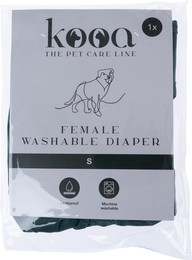 Produktbild von kooa Waschbare Windel für Hündinnen Größe S