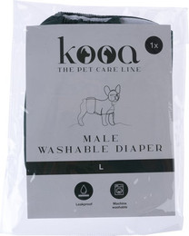 Produktbild von kooa Waschbare Windel für Rüden Größe L