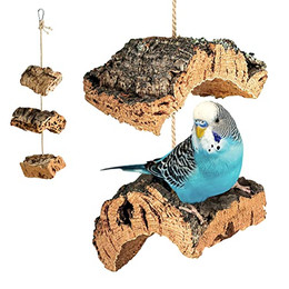 Produktbild von Kork-Deko Vogelspielplatz Mobile aus Naturkorkrinde