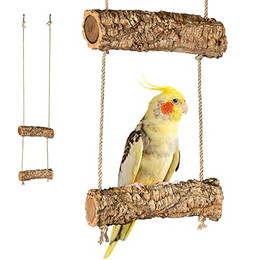 Produktbild von Kork-Vogel-Schaukel Sitzstangen aus Naturkork-Ästen