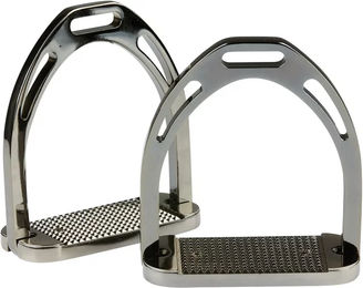 Produktbild von Korsteel Aluminium Steigbügel schwarz 11,4 cm