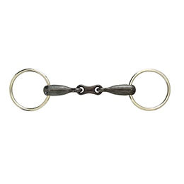 Produktbild von Korsteel Sweet Iron French Link Loose Ring Wassertrense 14 cm Grau - 14 cm
