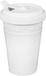 KPM Berlin Geschirr To Go Becher Kurland Weiß – Bild 1 von 5