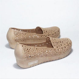 Produktbild von Krankenschwesterschuhe, Slope-Absatz, Lochschuhe, rutschfeste Schuhe für schwangere Frauen, Mutterschuhe, Kunststoff-Sandalen für Damen, Weiß 41