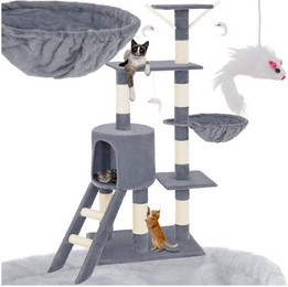 Produktbild von Kratzbaum Dominik 144 cm grau