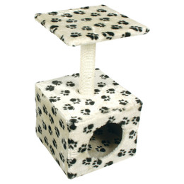 Produktbild von Kratzbaum Duvoplus Christa Pfoten Motiv beige