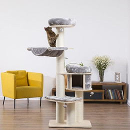 Produktbild von Kratzbaum Natural Paradise Magnolia XL hellgrau