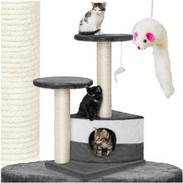 Produktbild von Kratzbaum Tommy 71 cm grau/weiß