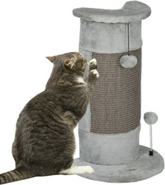 Produktbild von Kratzstamm 58cm Katzenkratzbaum mit Kratzball