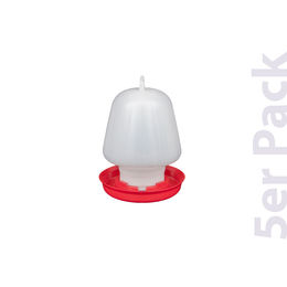 Produktbild von Kugeltränke - 4,5 Liter - Geflügel Tränke - Hühner Tränke - 5er Pack