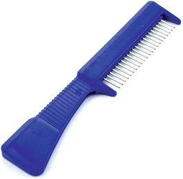 Produktbild von Kunststoff-Pferdehaarbürste mit rotierenden Zähnen Umbria Equitazione