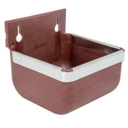 Produktbild von Kunststoff Wandnapf - Futternapf - 600 ml - braun