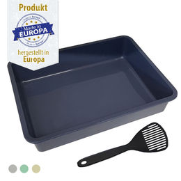 Produktbild von Kunststoff Wanne - Kotwanne - Kunststoff Schale - 42 x 32 x 9 cm