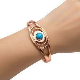 Produktbild von Kupferschmuck Armreifen mit Magneten