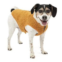 Produktbild von Kurgo Core Hunde-Pullover Leichtes Fleece Orange Größe XS - 1 Stk.
