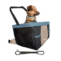 Produktbild von Kurgo Rover Hunde-Autositz mit Autogurt, Schwarz/Blau