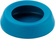 Produktbild von Kurgo Spritzfreier Wander-Wassernapf für Hunde blau - 0,71 l