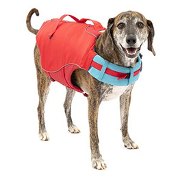 Produktbild von Kurgo Surf N Turf Hundeschwimmweste Größe L Rot - 1 Stk.