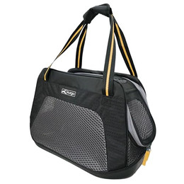 Produktbild von Kurgo Transporttasche für Hunde Explorer Carrier Large Schwarz/Orange - 1 Stk.