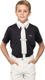 Kurzärmeliges Reitturnierhemd Kind Premier Equine Mini Antonio – Bild 1 von 5