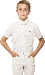 Kurzärmeliges Reitturnierhemd Kind Premier Equine Mini Antonio – Bild 1 von 4