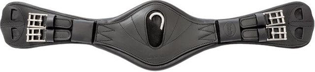 Produktbild von Kurze Ledersattelgurt mit Gummi Kavalkade Julius