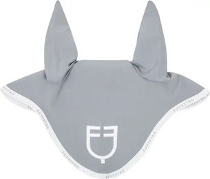 Kurze Mütze aus technischem Stoff mit Logo Equestro – Bild 1 von 3