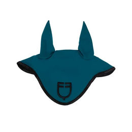 Kurze Mütze aus technischem Stoff mit Logo Equestro – Bild 1 von 3