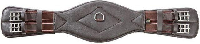 Produktbild von Kurzer Pferdegurt mit Gummizug aus weichem Leder Kavalkade Comfort