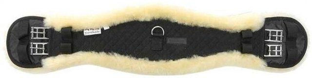 Kurzer Pferdegurt mit Lammfell Kavalkade Comfort – Bild 1 von 4