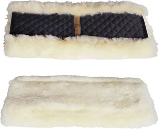 Produktbild von Kurzer Sattelgurt-Schoner aus Lammfell Horze Harleigh