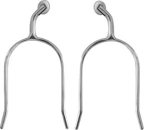 Produktbild von Kurzes Innenbogenreitsporen mit flachem Rad Sefton