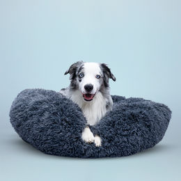 Kuschelbett Dunkelgrau 70cm – Bild 1 von 2