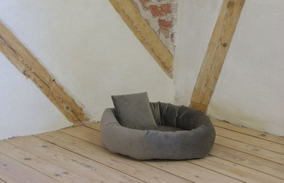 Produktbild von Kuschelinsel Velvet taupe Gr. M