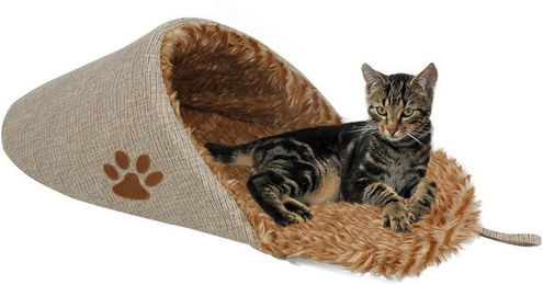 Kuschelschuh beige – Bild 1 von 2