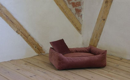 Produktbild von Kuschelsofa Samt Rose Größe 1