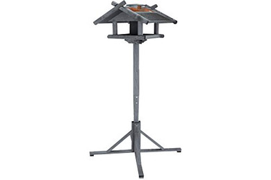 Produktbild von Kynast Exclusiv Vogelhaus mit Kupferdach und Fuß anthrazit 155cm