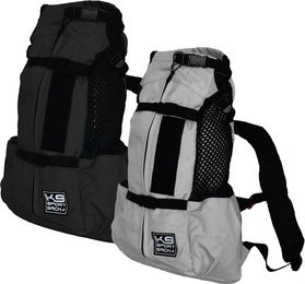 K9 Sport Sack Air 2 Hunderucksack für kleine und mittelgroße Hunde in Grau Größe L aus Cordura-Gewebe – Bild 1 von 7