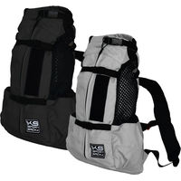 Produktbild von K9 Sport Sack Air 2 Hunderucksack für kleine und mittelgroße Hunde in Grau Größe L aus Cordura-Gewebe