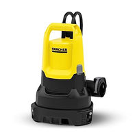 Produktbild von Kärcher Schmutzwasser-Tauchpumpe SP 16000 Dual mit 16000 l/h Fördermenge und 550W Leistung