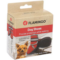Produktbild von Kajan Pfotenschuhe für Hunde Flamingo Rot Neopren XS