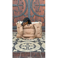 Produktbild von kakidogs Transportbox Cleo Hundetasche für kleine Hunde Braun