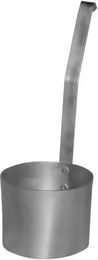 Produktbild von KAMER Futterbecher aus Aluminium mit Stiel in Silber