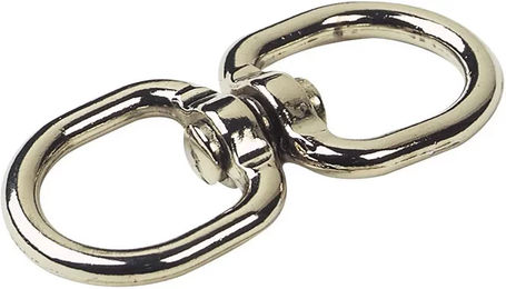 Produktbild von KAMER Karabinerhaken Zapfen aus Metall in Gold oder Silber