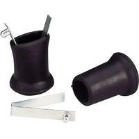 Produktbild von KAMER Kit für verchromte Flankenspange aus Metall in Silber und Schwarz