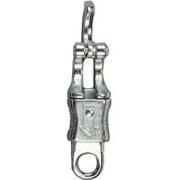 Produktbild von KAMER Panikkarabiner Rundauge aus Metall in Silber