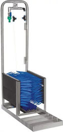 KAMER Stiefelreiniger Set mit 5 Bürsten aus Edelstahl in Silber und Blau – Bild 1 von 1